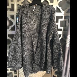 Free People balloon sleeve cardigan
